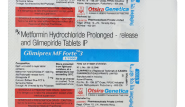 Glimiprex MF Forte 3mg/1000mg Tablet