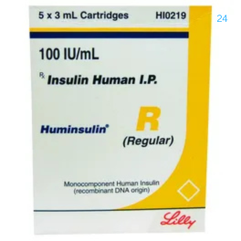 Huminsulin R 100IU/ml Solution for Injection