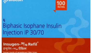 Insugen 30/70 100IU Refil Cartridge