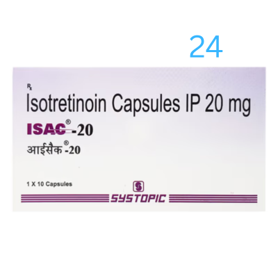 Isac 20mg Capsule
