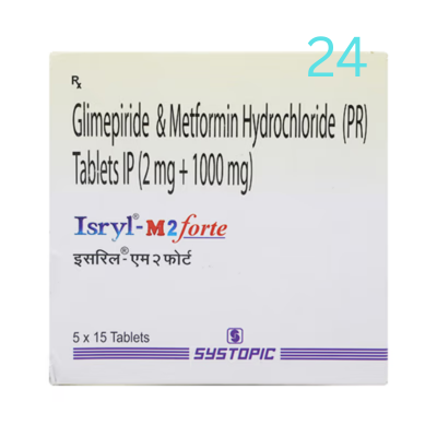 Isryl-M 2 Forte Tablet PR