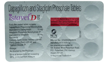 Istavel D 10/50 Tablet 15 tablets