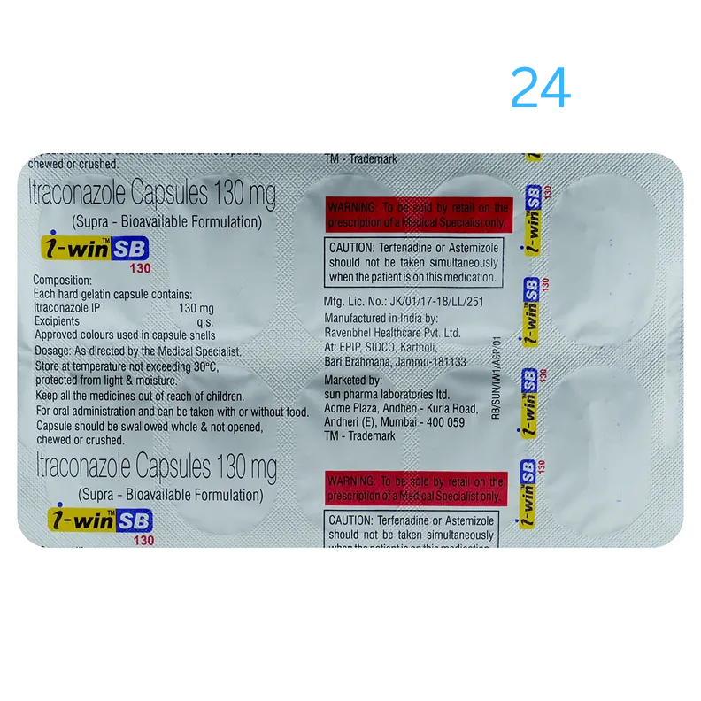 I Win SB 130mg Capsule