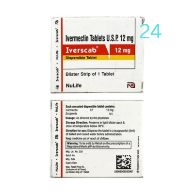 Iverscab 12mg Dispersible Tablet