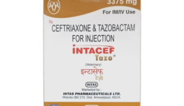 Intacef Tazo 3000 mg/375 mg Injection