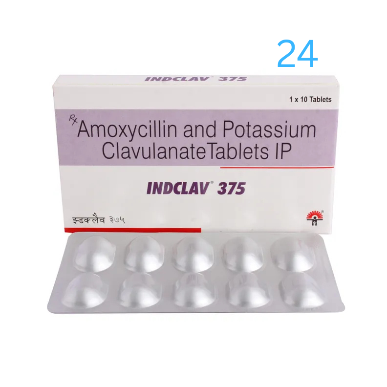 Indclav 375 Tablet 10 tablets