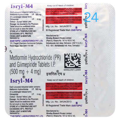 Isryl-M 4 Tablet PR