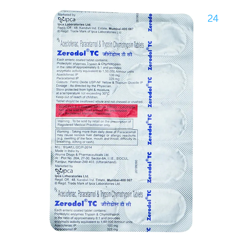 Zerodol TC Tablet