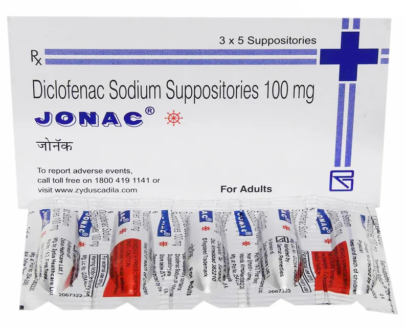 Jonac 100mg Suppository