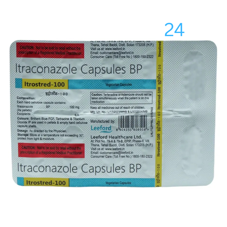 Itrostred 100 Capsule