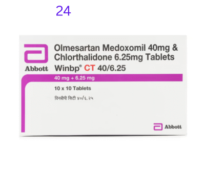 Winbp CT 40/6.25mg Tablet 10'S