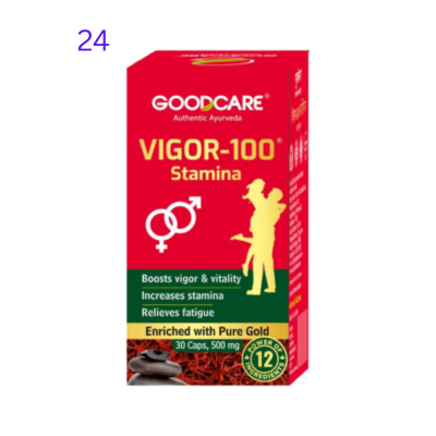 Goodcare Vigor 100 Stamina Vitality & Energy Capsule 30's