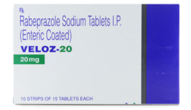Veloz 20mg Tablet 15'S