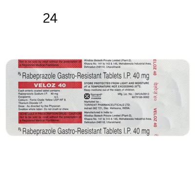 VELOZ 40 Tablet 10's