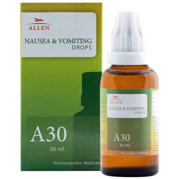 Allen A30 Nausea & Vomiting Drops 30 ml - Image 2