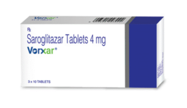 VORXAR 4mg Tablet 10's