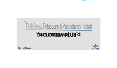 Diclokem Plus 50mg/325mg Tablet