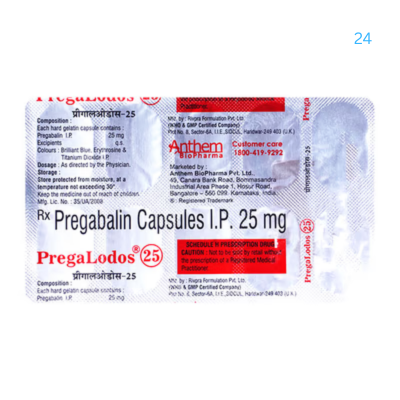 Pregalodos 25 Capsule