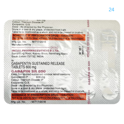 Gabapin SR 600 Tablet