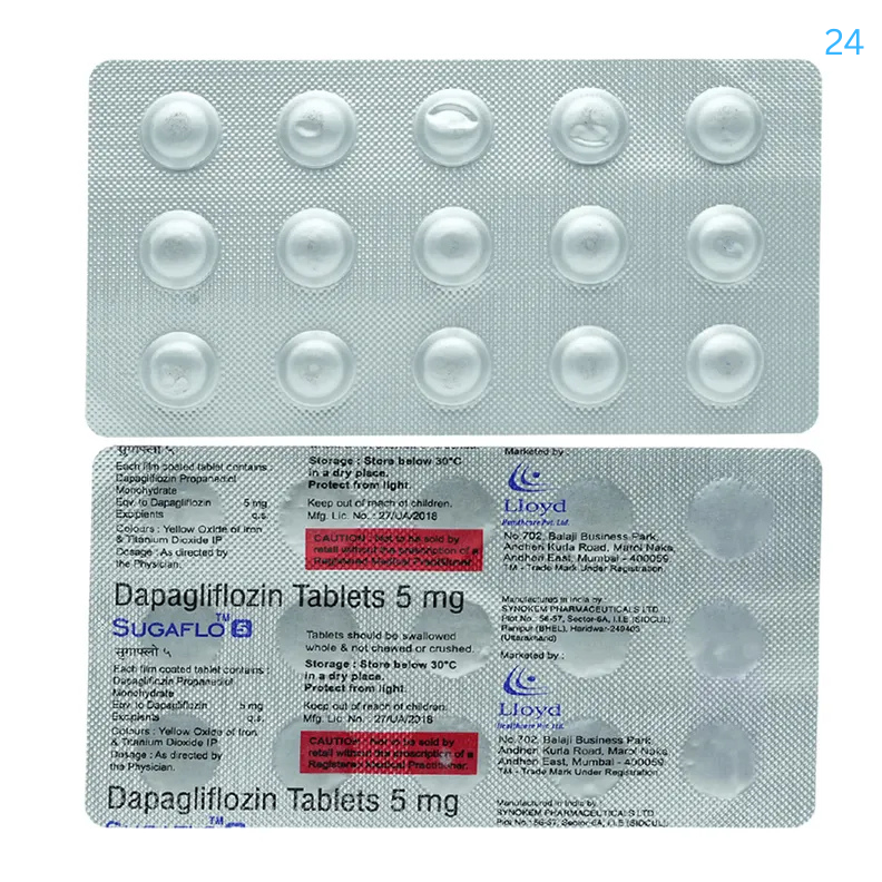 Sugaflo 5mg Tablet