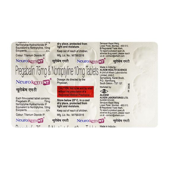 NEUROKEM NT Tablet 15's