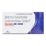 Formin SR 1000mg Tablet 15'S