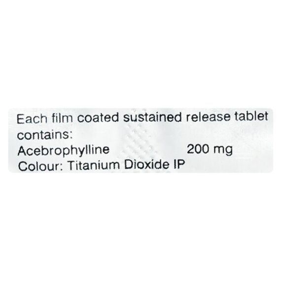AB Flo SR 200mg Tablet 10'S - Image 3