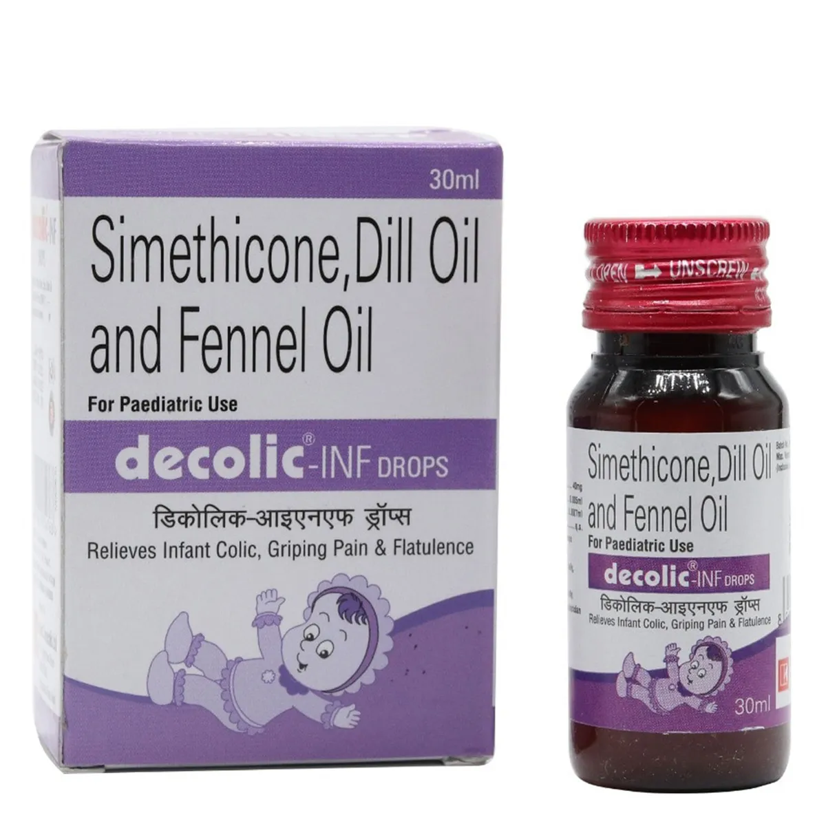 DECOLIC INF Drops 30ml - Image 2