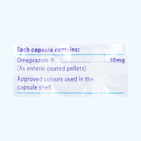 Omez 10mg Capsule 15'S - Image 2