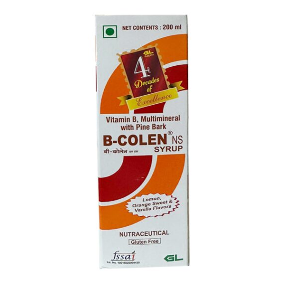 B COLEN NS Lemon, Orange Sweet & Vanilla Flavour Syrup 200ml