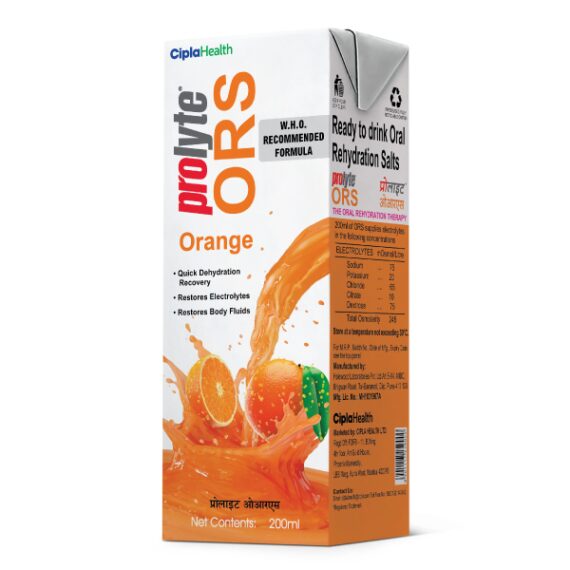 Prolyte ORS Liquid - Orange Flavour 200 ml - Image 2