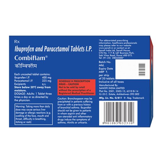 Combiflam Tablet 20'S - Image 2