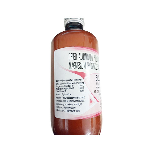 SOLACID Sugar Free Aniseed Flavoured Suspension 340ml - Image 2