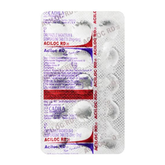 ACILOC RD 20 Tablet 15's