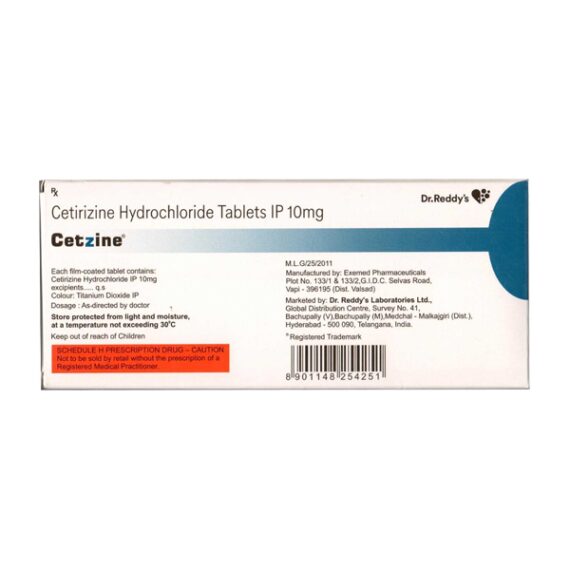 CETZINE 10mg Tablet 15's - Image 2