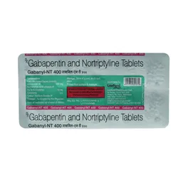 Gabanyl NT 400mg/10mg Tablet - Image 4