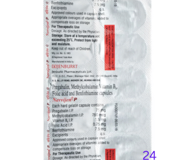 Nervijen P Capsule 10'S