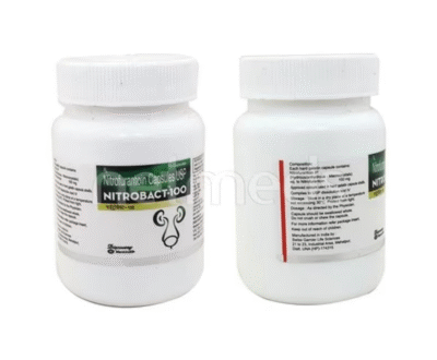 Nitrobact 100mg Capsule 10'S