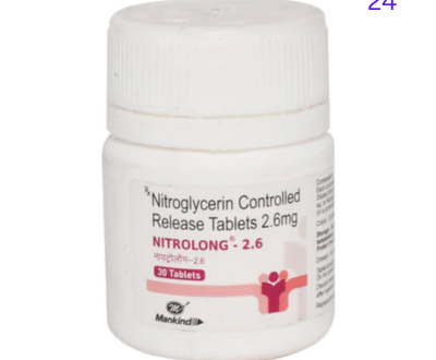 Nitrolong 2.6mg Tablet 30'S