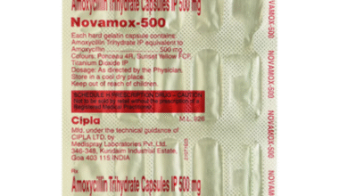 Novamox 500mg Capsule 15'S