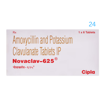 Novaclav 625mg Tablet 6'S