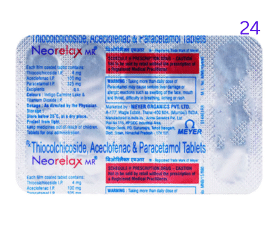 Neorelax MR 4mg Tablet 10'S