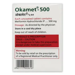 Okamet 500 Tablet - Image 2