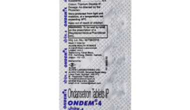 Ondem 4mg Tablet 10'S