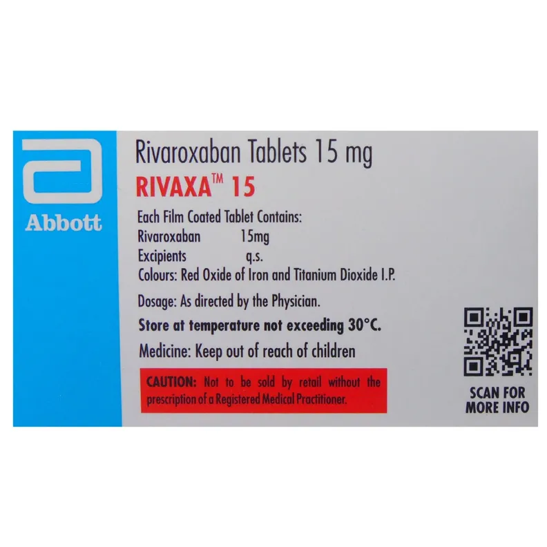 RIVAXa 15mg Tablet - Image 2