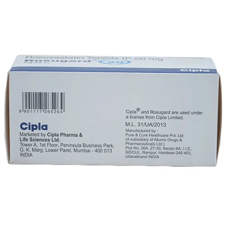 Rosugard 20mg Tablet - Image 3