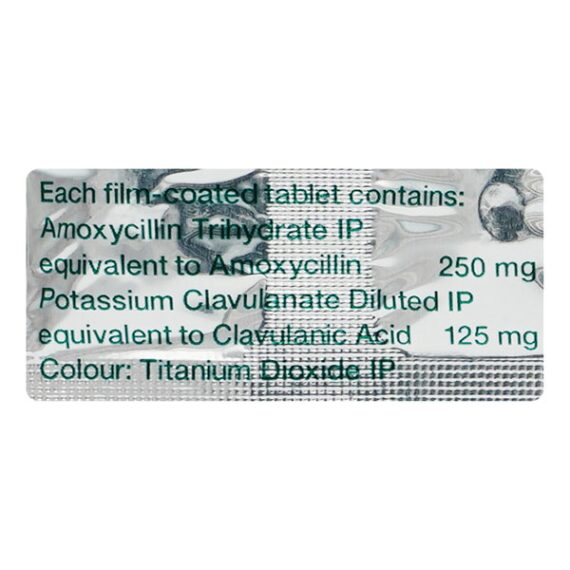 Augmentin 375mg Tablet 10'S - Image 2