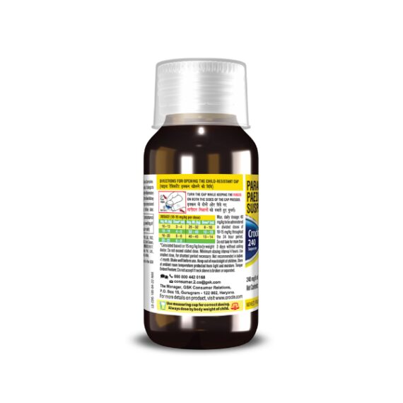 CROCIN DS MIXED FRUIT FLAVOUR 240 Suspension 100ml - Image 2