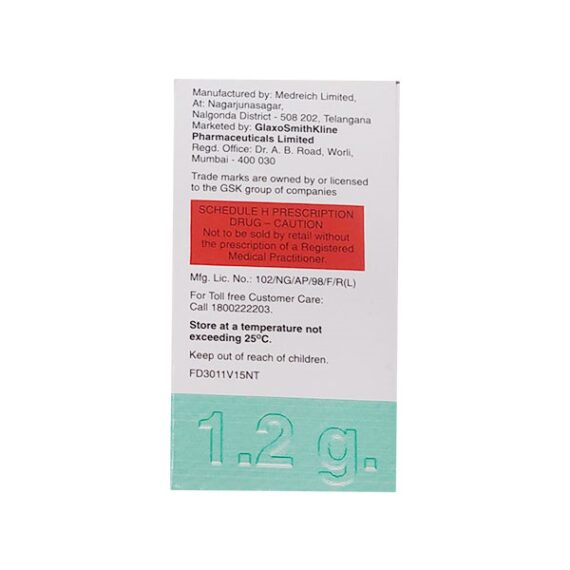 Augmentin 1.2Gm Injection 1's - Image 3