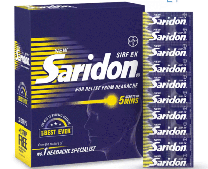New Saridon Tablet | For Pain Relief | Provides Fast Headache Relief